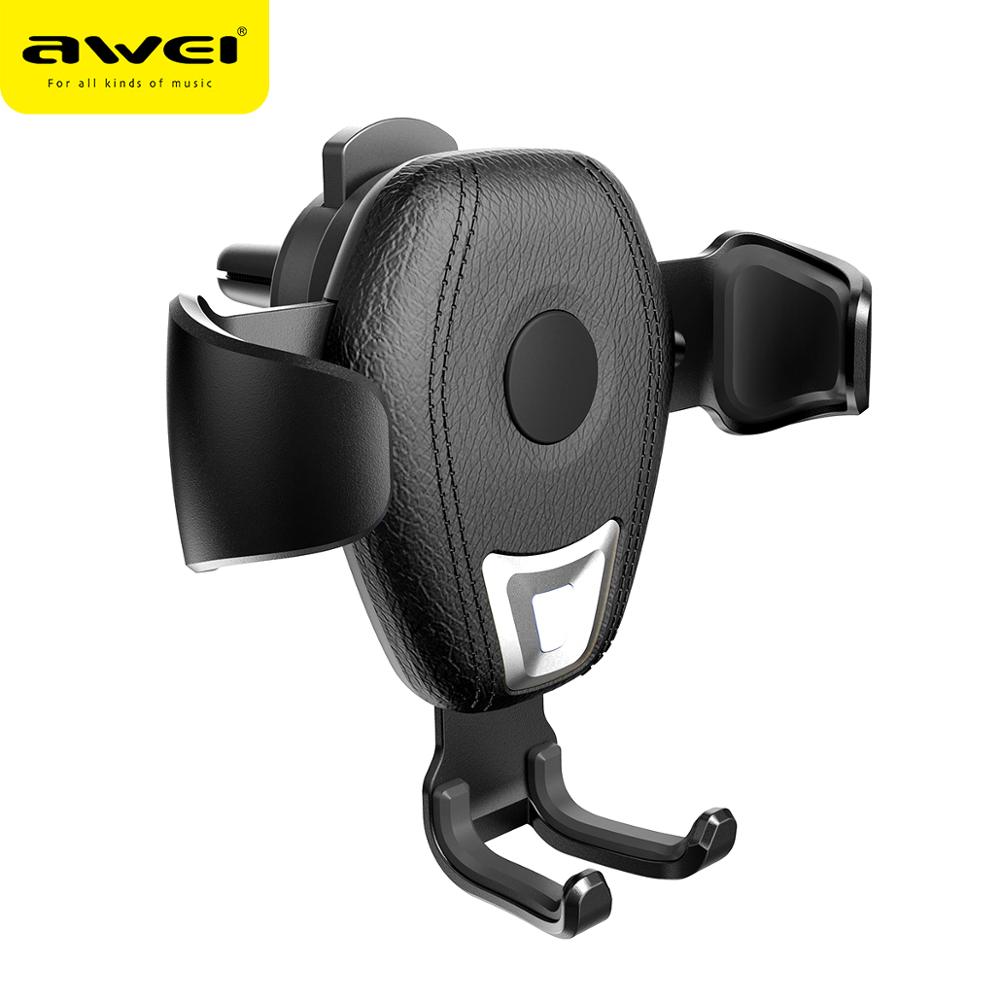 AWEI CW2 Multi-Function Quality Colorful QI wireless charging with phone holder